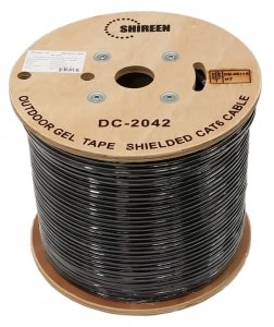 DC-2042 Outdoor CAT6 Shielded with Gel Tape 1000 foot spool